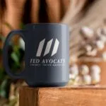 Mug bleu FED Avoctas