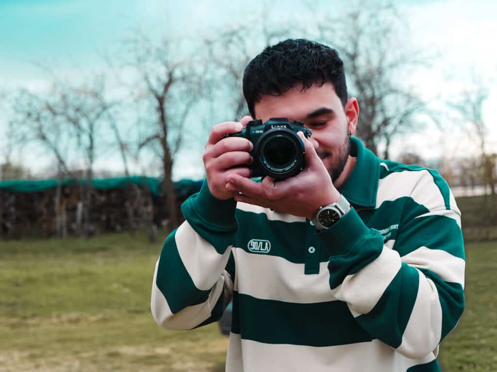 Photo de Mathis BOIREAU en train de prendre une photo